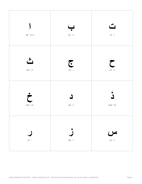 Preview of the first page of Flashcards (PDF)